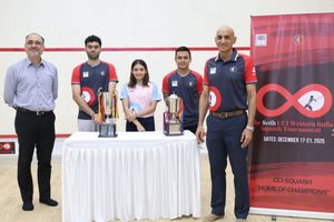 CCI Announces 80th Western India Squash Tournament, December 17–21 in Mumbai SportsTak