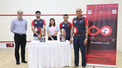 CCI Announces 80th Western India Squash Tournament, December 17–21 in Mumbai Veer Chotrani, Anjali Semwal, Suraj Chand will feature in the 80th CCI Western India Squash Tournament