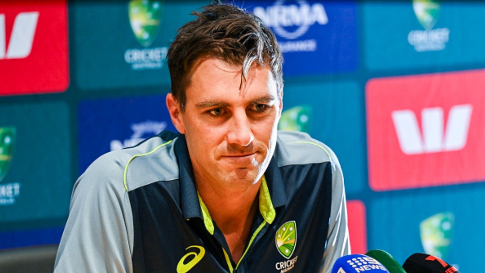 Pat Cummins returns as Australia announce playing XI for Adelaide Test, no place for Usman Khawaja and Gabba 2nd innings hero Pat Cummins of Australia speaks to media during his press conference at Adelaide Oval on December 16, 2025.