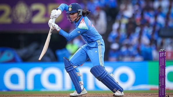 India's star opener Smriti Mandhana in this frame India's star opener Smriti Mandhana in this frame