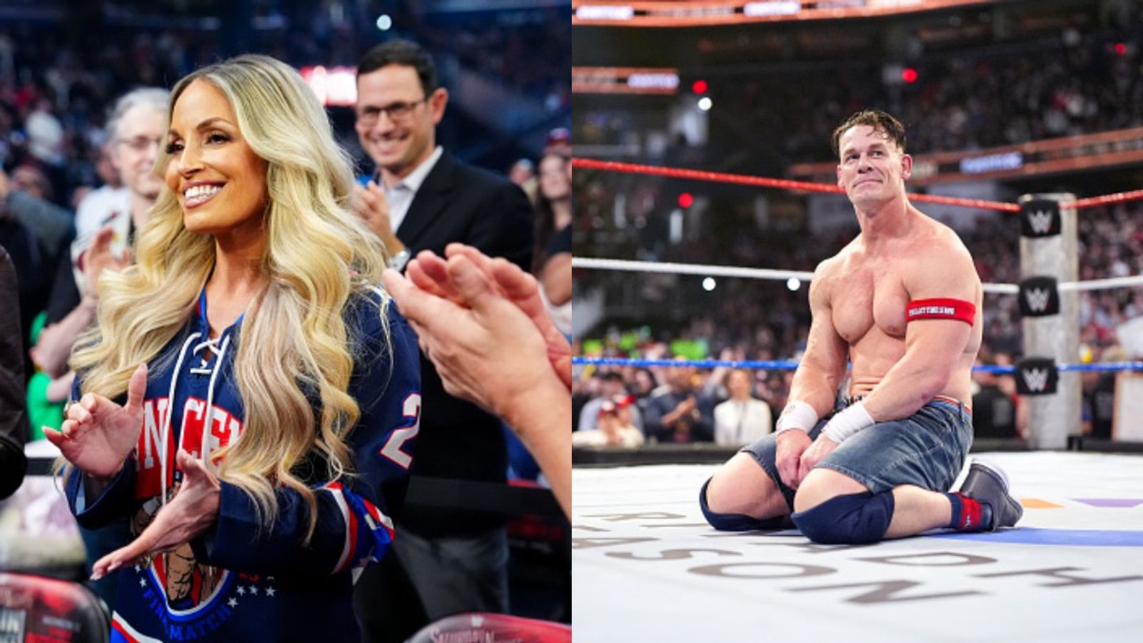 Trish Stratus drops emotional tribute for John Cena, says major WWE star is a 'true leader' Trish Stratus drops emotional tribute for John Cena, says major WWE star is a 'true leader'