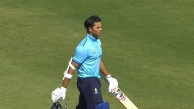 Yashasvi Jaiswal rushed to hospital after SMAT 2025 clash, diagnosed with acute gastroenteritis: Report Yashasvi Jaiswal