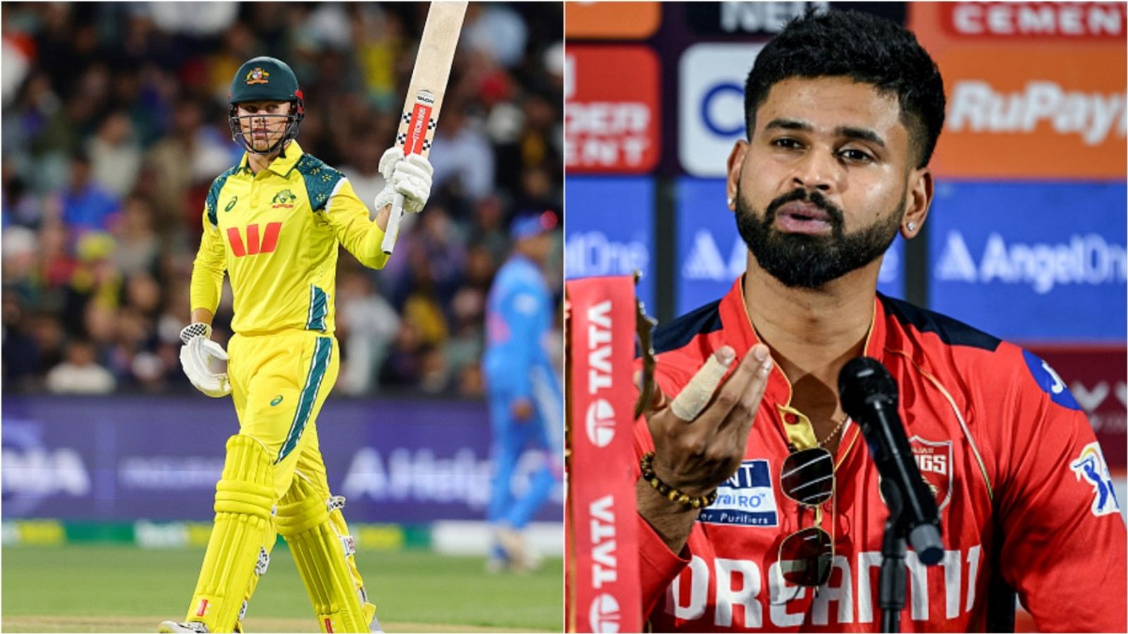 'He wasn't there in our mind at the start but...': Shreyas Iyer felt Punjab Kings' new Australian recruit will go for higher price Australia's Cooper Connolly celebrates his fifty; Punjab Kings' Shreyas Iyer speaks to the media.