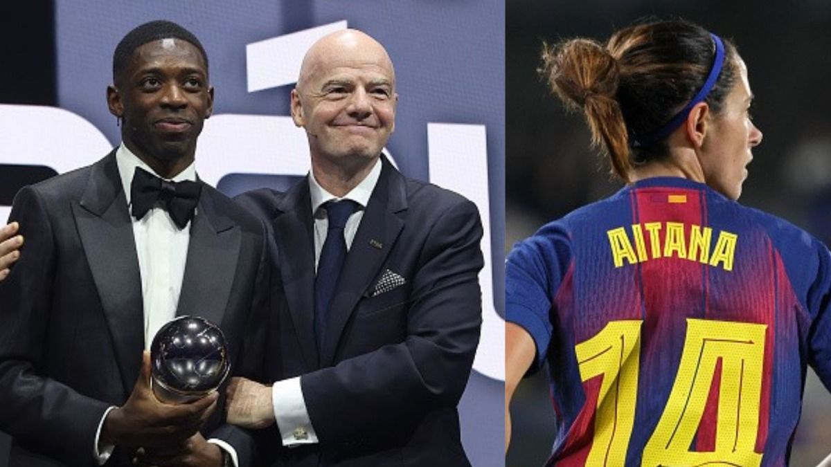 Ousmane Dembele, Gianni Infantino, Aitana Bonmati