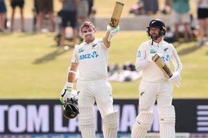 NZ vs WI: Tom Latham and Devon Conway toil with bowlers, form record-breaking stand as New Zealand dominate on Day 1 SportsTak