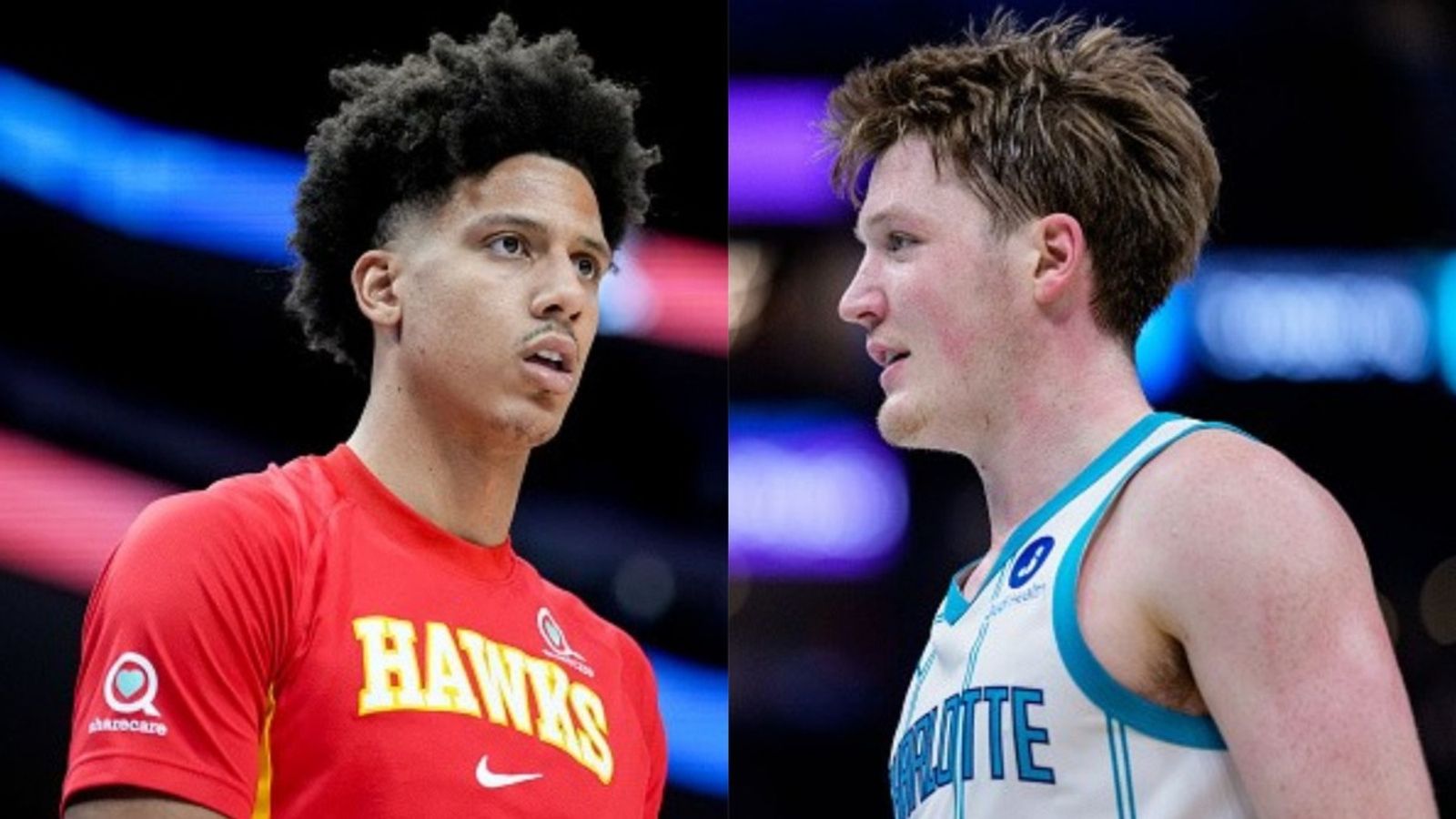 Hawks vs Hornets schedule: Date, time, live stream, and more on NBA 2025-26 season (December 18) Jalen Johnson, Kon Knueppel in the frame (Images via Getty)