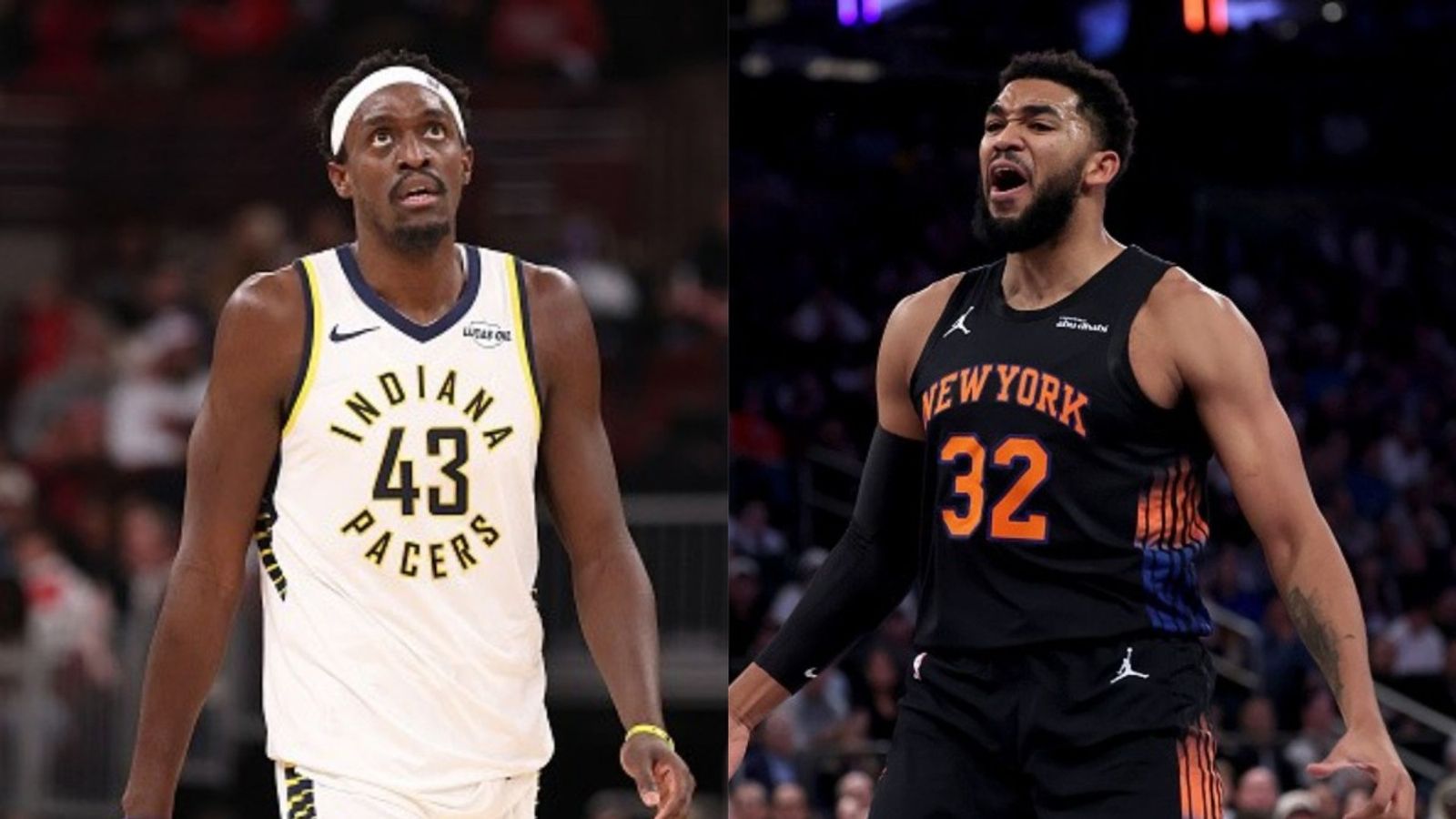 Knicks vs Pacers schedule: Date, time, live stream, and more on NBA 2025-26 season (December 18) Pascal Siakam, Karl-Anthony Towns in the frame (Images via Getty)