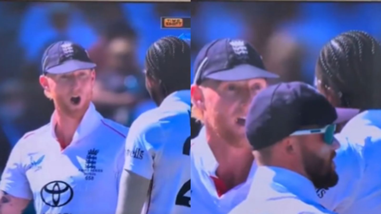 Watch: Tensions boil over as Ben Stokes openly scolds Jofra Archer during 3rd Ashes Test Watch: Tensions boil over as Ben Stokes openly scolds Jofra Archer during 3rd Ashes Test. (Twitter)