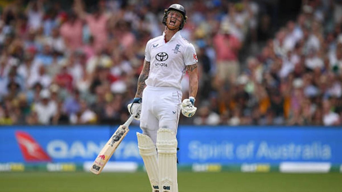 Ben Stokes of England reacts after being bowled for 83 runs by Mitchell Starc during day three of the Third Test Match in the 2025-26 Ashes Series between Australia and England at Adelaide Oval (via Getty) Ben Stokes of England reacts after being bowled for 83 runs by Mitchell Starc during day three of the Third Test Match in the 2025-26 Ashes Series between Australia and England at Adelaide Oval (via Getty)