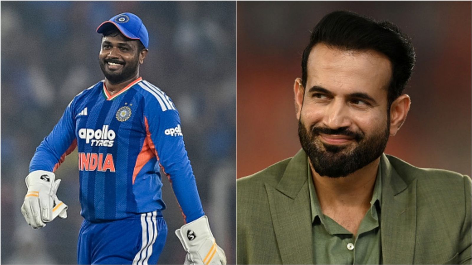 ‘Bhai aap kara do open...’: Sanju Samson’s straightforward answer to Irfan Pathan on losing opening spot; watch video India's wicketkeeper-batter Sanju Samson; Former India all-rounder Irfan Pathan.