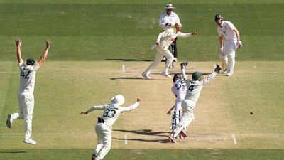 England sacrifice Bazball in Adelaide but Cummins-Lyon star with 3-fers as Australia set to retain Ashes again Nathan Lyon