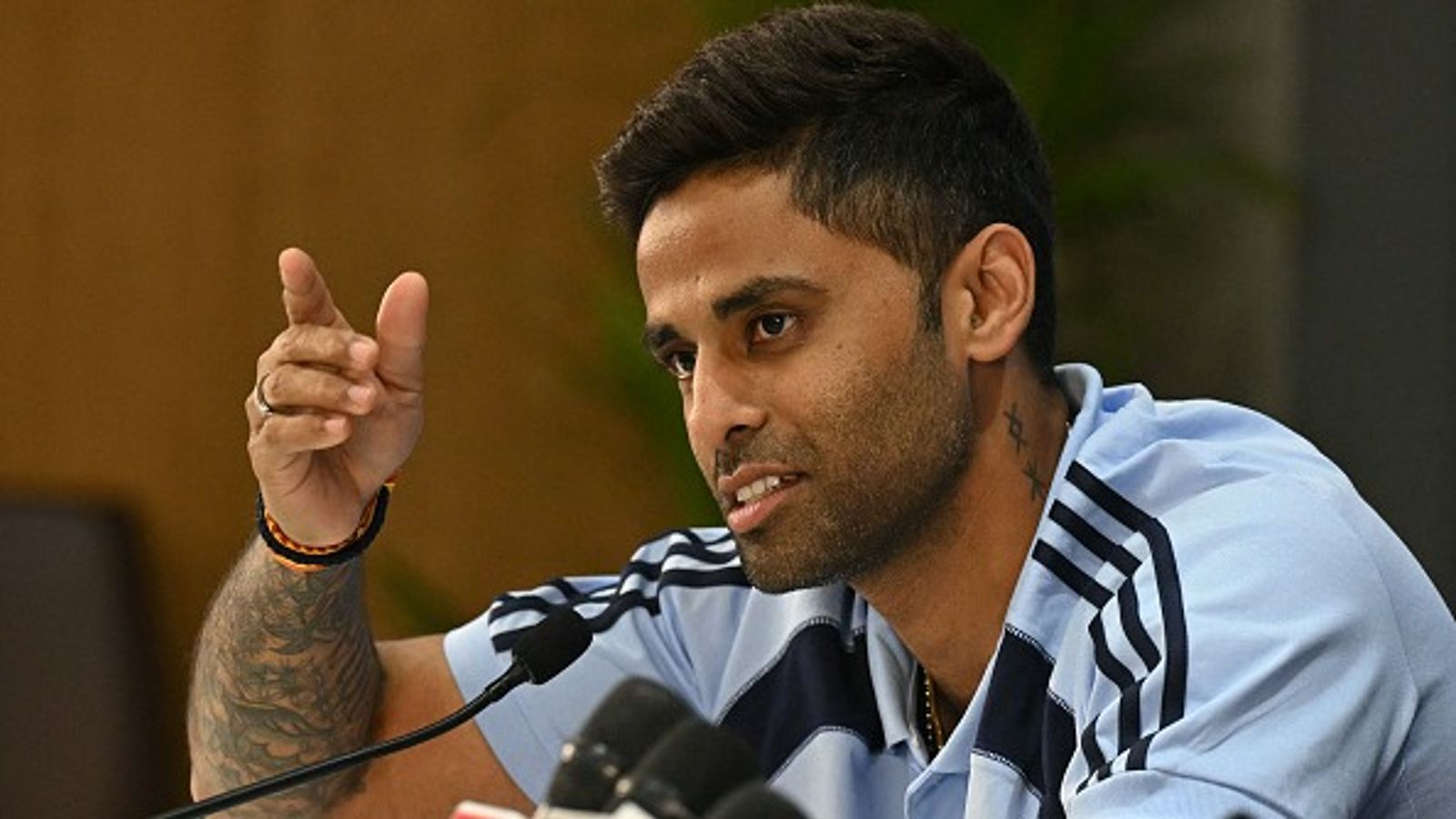 Suryakumar shoots 'I know what to do' remark on form concerns after India's T20 WC squad announcement India's T20I captain Suryakumar Yadav in this frame. (Getty)