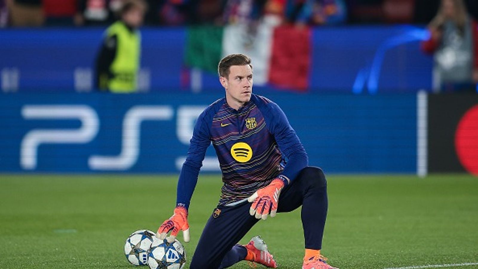 Premier League club eye move for sidelined Barcelona goalkeeper Marc-Andre ter Stegen Premier League club eye move for sidelined Barcelona goalkeeper Marc-Andre ter Stegen
