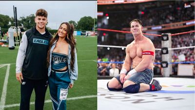 WATCH: Cooper DeJean performs John Cena's 'Five-Knuckle Shuffle' amid dating rumors with Nikki Bella SportsTak