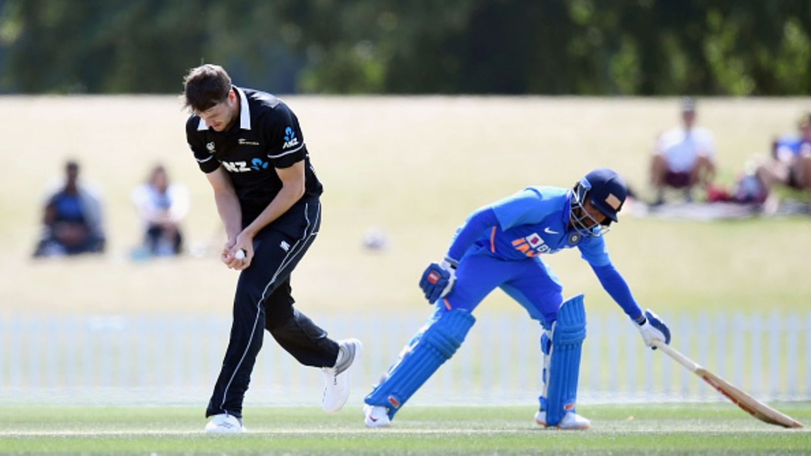 R Ashwin hails RCB for picking no.2 T20I bowler Jacob Duffy who broke New Zealand legend Richard Hadlee's 40-year-old record Jacob Duffy of New Zealand A fields the ball off his own bowling during the One-Day match against India A at Hagley Oval on January 26, 2020 in Christchurch.