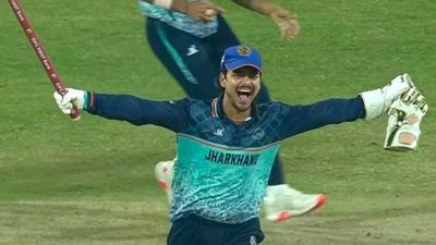 Double delight for Ishan Kishan after T20 World Cup selection, becomes captain of Virat's team Jharkhand captain Ishan Kishan in this frame. (X/Twitter)