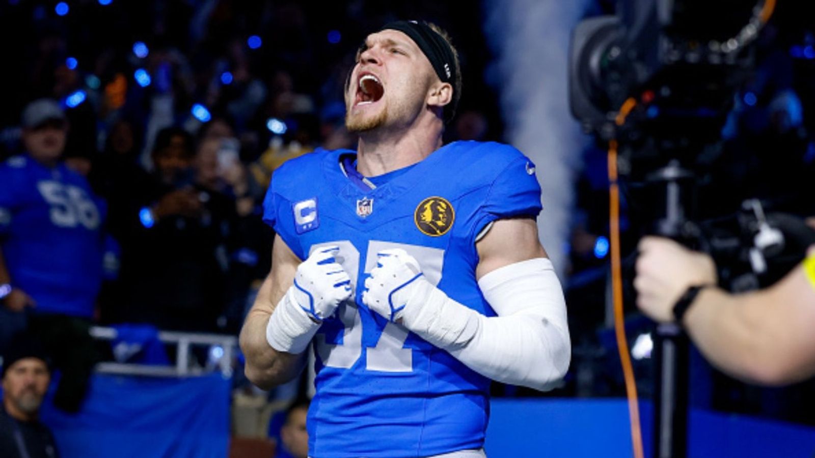 Watch: Detroit Lions star hits Ronaldo’s siuu celebration against Steelers Watch: Detroit Lions star hits Ronaldo’s siuu celebration against Steelers