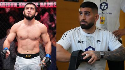 Islam Makhachev’s camp fires back at Ilia Topuria following taunts amid UFC hiatus Islam Makhachev’s camp fires back at Ilia Topuria following taunts during UFC hiatus
