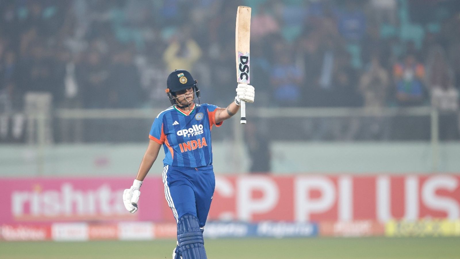 IND vs SL: Shafali Verma’s quickfire 69 helps India wrap up chase in 11.5 overs against Sri Lanka Shafali Verma celebrating half-century against Sri Lanka