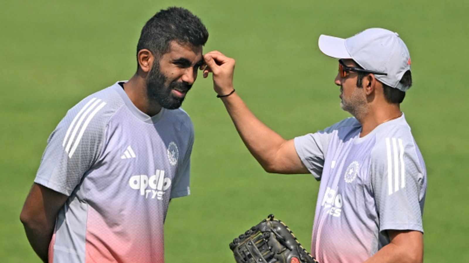 Will Jasprit Bumrah play in Vijay Hazare Trophy like most senior players? New update clears the air India's head coach Gautam Gambhir (R) and Jasprit Bumrah interact during a practice session.