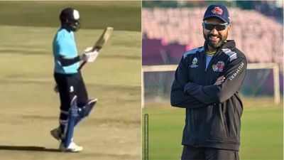 Rohit Sharma slams 62-ball century on Vijay Hazare Trophy return after 8 years, torments Sikkim bowlers Rohit Sharma