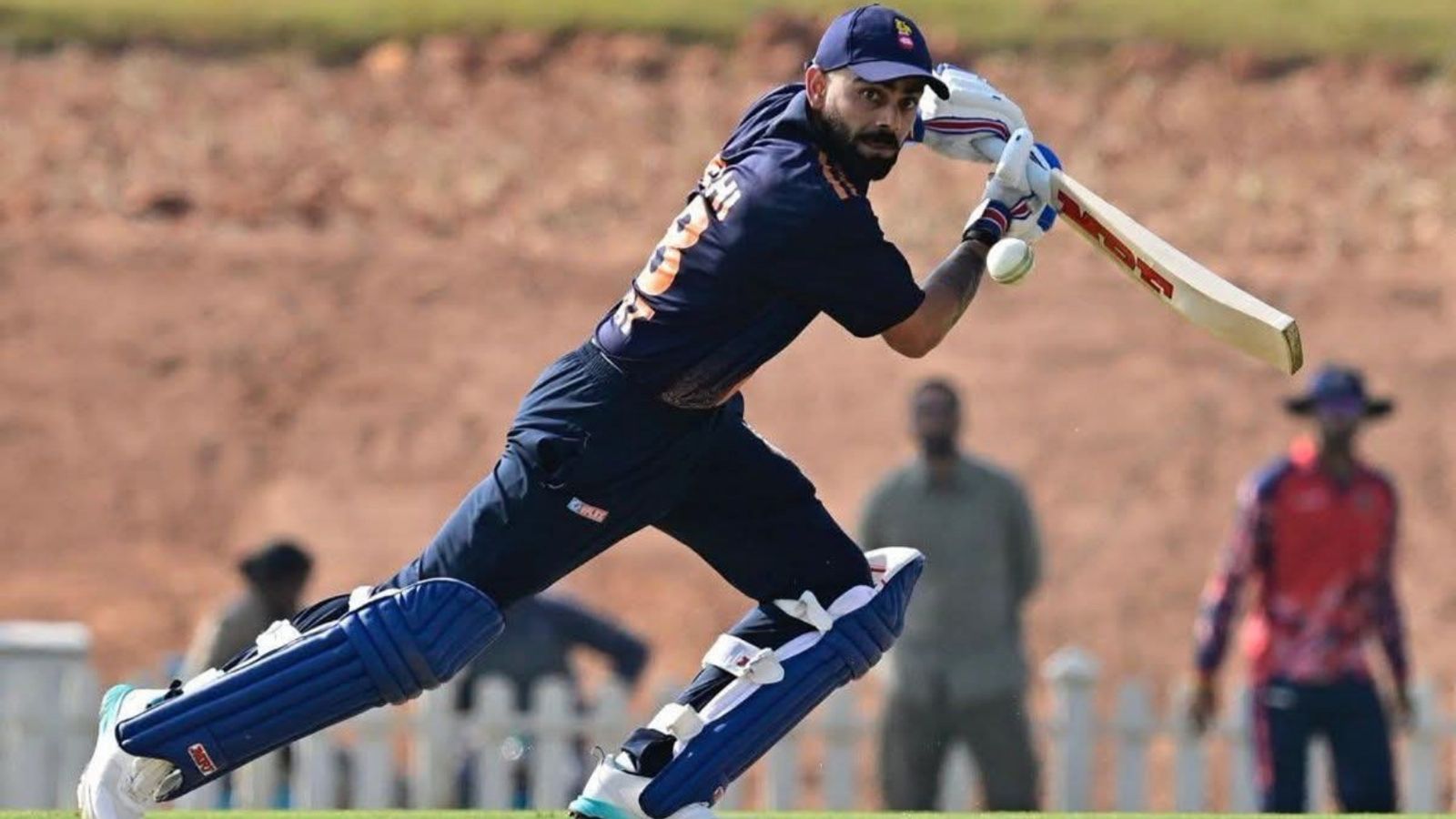 'He is fully ready for World Cup 2027': Virat Kohli's childhood coach after 131-run knock for Delhi on Vijay Hazare Trophy return Delhi's Virat Kohli plays a shot against Andhra Pradesh on December 24 in Vijay Hazare Trophy 2025-26 clash.