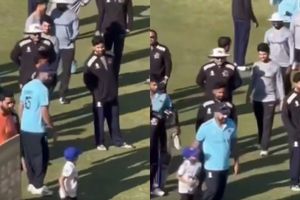 Watch: Rohit Sharma's wholesome gesture with little Virat Kohli fan melts hearts, video goes viral SportsTak