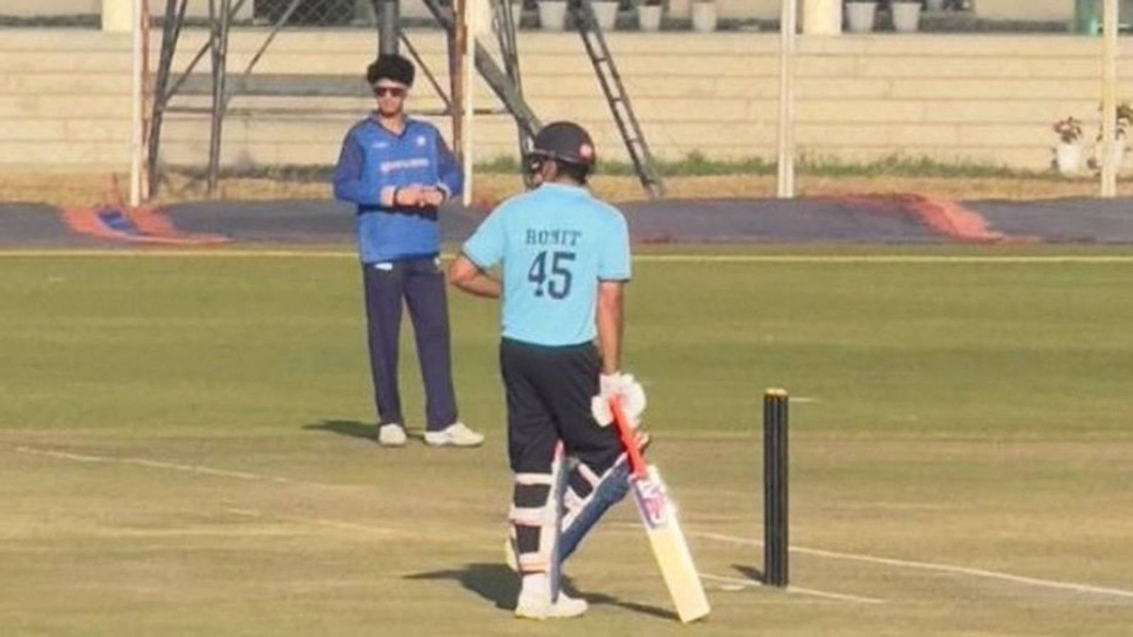 After century on domestic return, Rohit Sharma goes out for a duck in 2nd round of Vijay Hazare Trophy Rohit Sharma bats for Mumbai against Uttarkhand in the Vijay Hazare Trophy (via X)