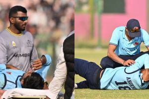 VHT: Rohit Sharma's teammate rushed to the hospital after picking nasty neck injury SportsTak