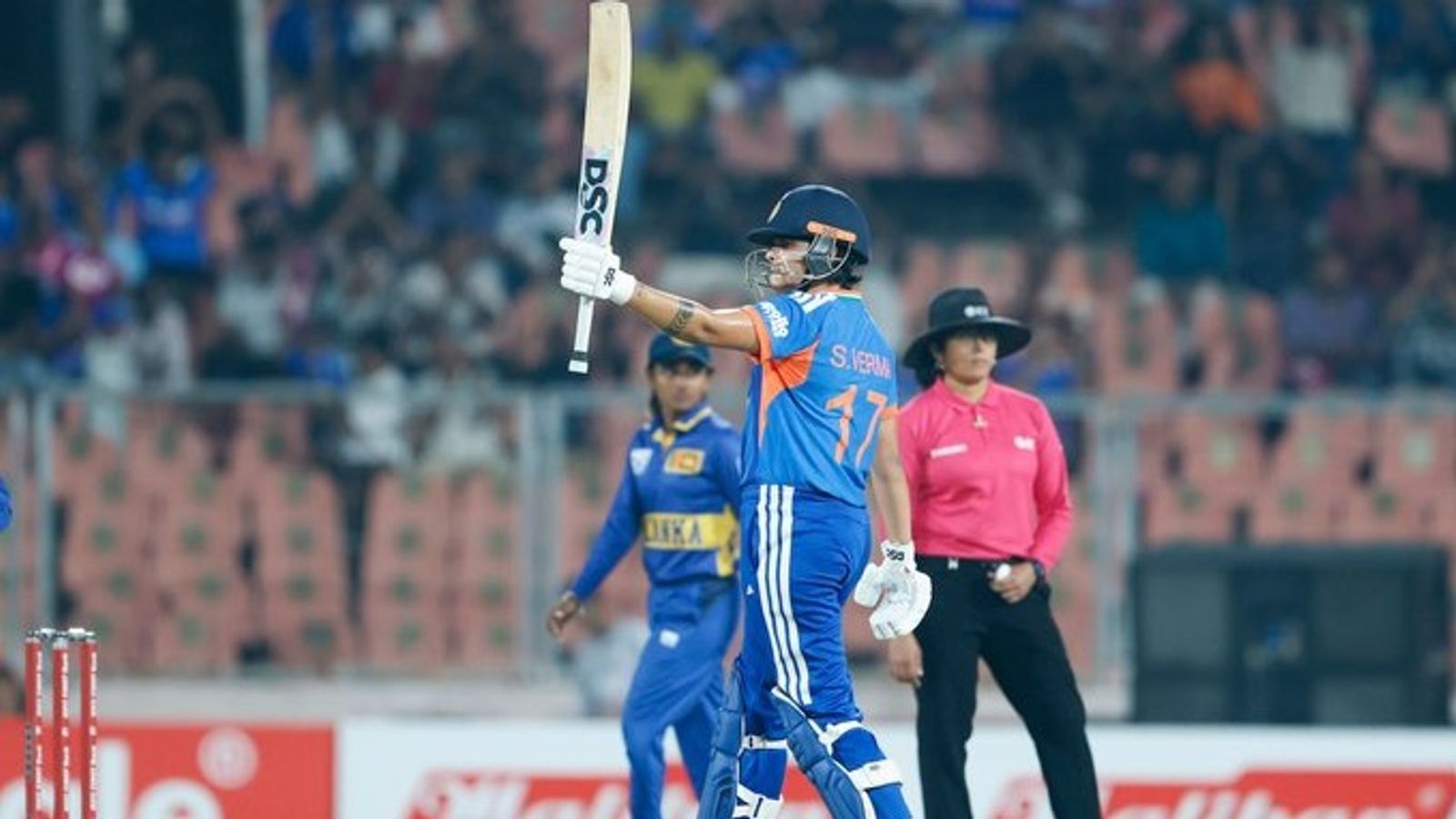 Renuka-Shafali's heroics help India thrash Sri Lanka by 8 wickets in 3rd T20I to seal series Renuka-Shafali's heroics help India thrash Sri Lanka by 8 wickets in 3rd T20I to seal series