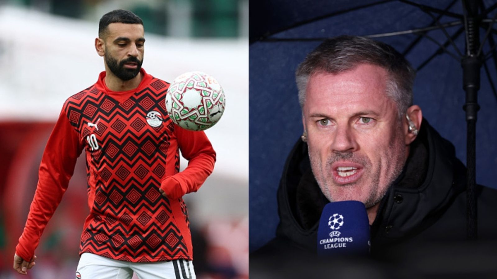 Ex-Arsenal player comes to Mohamed Salah’s defence after Jamie Carragher’s critique Mohamed Salah and Jamie Carragher in the frame