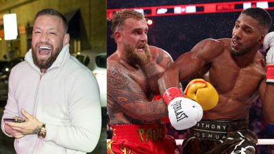 Conor McGregor fires shot at Jake Paul in wake of Anthony Joshua’s jaw breaking blow Conor McGregor fires shot at Jake Paul in wake of Anthony Joshua’s jaw breaking blow