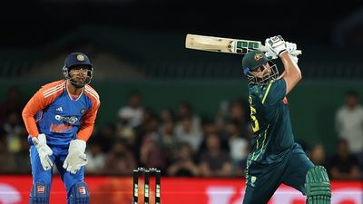 Australia face injury concern ahead of T20 World Cup 2026 after star batter hurts hamstring Tim David of Australia bats during game three of the T20 International series between Australia and India at Bellerive Oval on November 02, 2025 in Hobart, Australia.