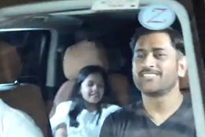 WATCH: MS Dhoni makes rare public appearance with wife Sakshi and Daughter Ziva at Salman Khan’s 60th birthday party in Panvel SportsTak
