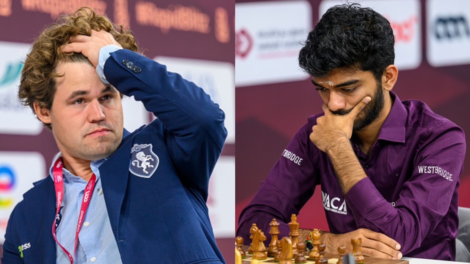 2025 FIDE World Rapid Chess Championship: Where Magnus Carlsen, Gukesh & top GMs stand Magnus Carlsen and D Gukesh in the frame