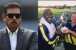 Ravi Shastri pens down an emotional note on ex-England cricketer Hugh Morris’ demise SportsTak