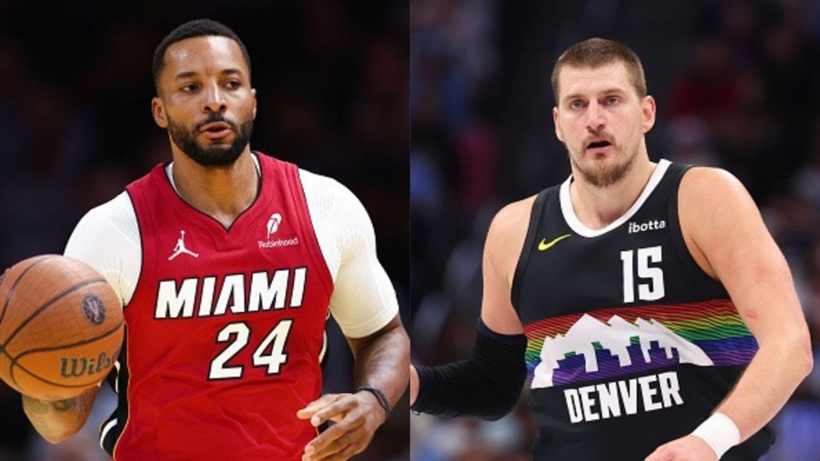 Nuggets vs Heat schedule: Date, time, live stream, and more on NBA 2025-26 season (December 29) Norman Powell, Nikola Jokic in the frame (Images via Getty)