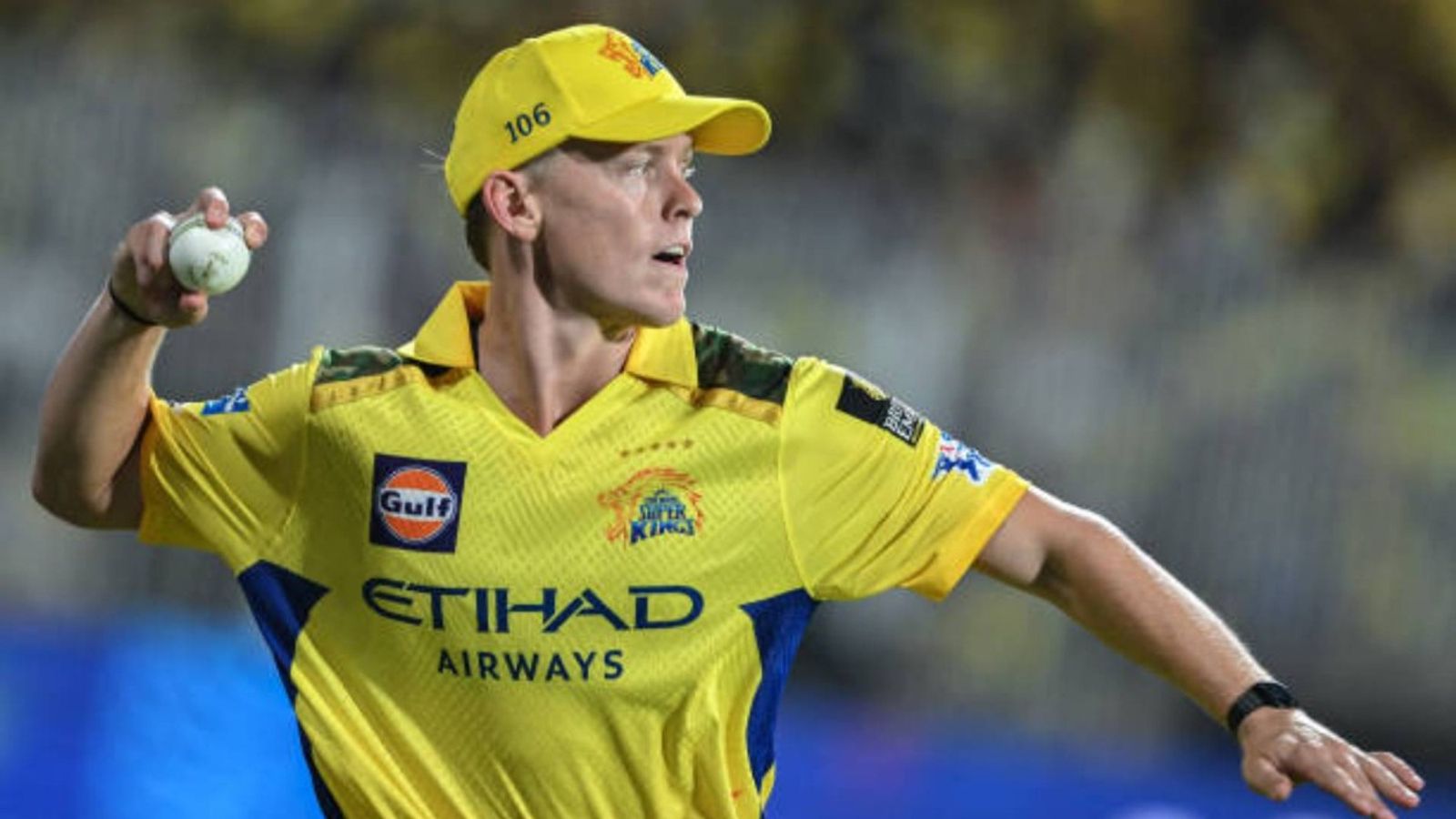 Not Noor Ahmad, R Ashwin predicts this bowler to play big role for CSK in IPL 2026 Chennai Super Kings' Nathan Ellis throws the ball during the Indian Premier League (IPL) Twenty20 cricket match between Chennai Super Kings and Mumbai Indians at the MA Chidambaram Stadium (via Getty)