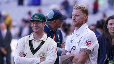 Greg Chappell blames Australia England players for putting 148-year Ashes legacy at risk Australia's Steve Smith (right) and England's Ben Stokes (left) wait to be interviewed for the post match presentation