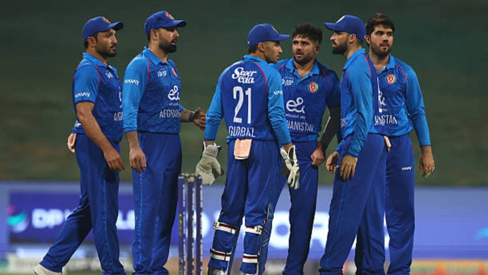 Afghanistan announce squad for 2026 T20 World Cup, Rashid Khan to lead as star all-rounder returns Fazalhaq Farooqi of Afghanistan celebrates with team mates after dismissing Anshy Rath of Hong Kong during the Asia Cup match between Afghanistan and Hong Kong at Zayed Cricket Stadium (via Getty)