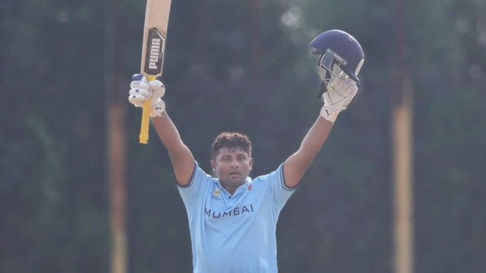 R Ashwin hails Sarfaraz Khan after VHT heroics, wants him to be a regular for CSK in IPL 2026 Sarfaraz khan celebrates after scoring a century for Mumbai against Goa in Vijay Hazare Trophy (via X)
