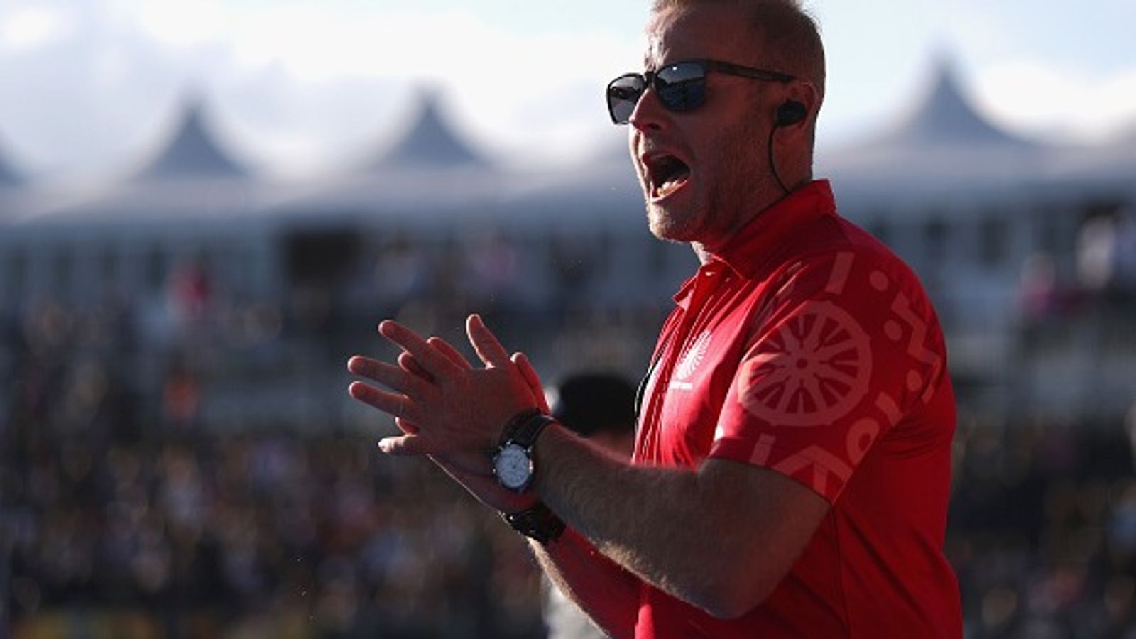 Sjoerd Marijne makes comeback as Indian women’s hockey chief coach ahead of World Cup qualifiers Sjoerd Marijne of India shouts orders to his players during the Cross over game between Italy and India of the FIH Womens Hockey World Cup