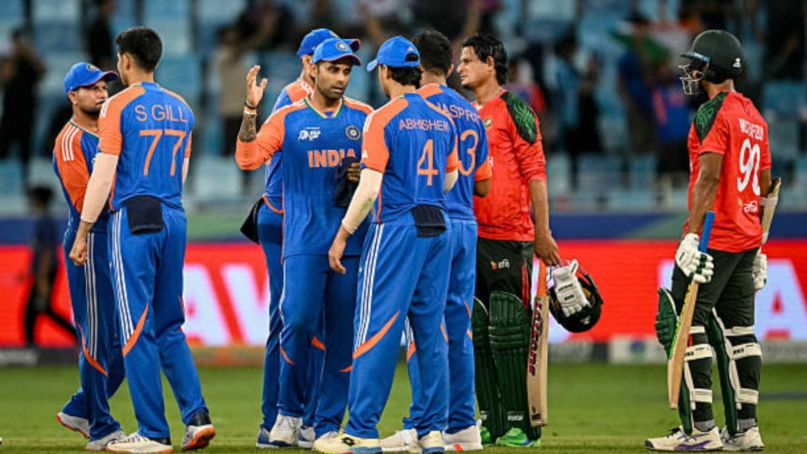 Bangladesh to host India for white-ball series in September 2026: Report India's players (L) shake hands with their Bangladesh counterparts at the end of the Asia Cup 2025 Super Four Twenty20 international cricket match between Bangladesh and India at the Dubai International Stadium (via Getty)