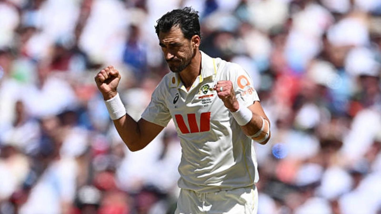 Mitchell Starc on verge of scripting history, needs 6 Test wickets more to bag this massive feat Mitchell Starc of Australia celebrates dismissing Ben Duckett of England during day one of the Fourth Test in the 2025/26 Ashes Series between Australia and England at Melbourne Cricket Ground (via Getty)