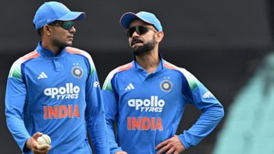 Irfan Pathan makes big statement on Shubman Gill vs Virat Kohli comparisons India's Shubman Gill (L) and Virat Kohli in this frame. (Getty)