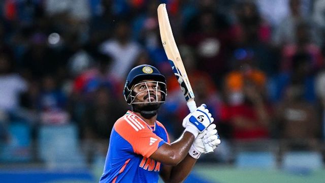 Sanju Samson Slams robust ton in VHT but Misses out on India’s ODI squad for NZ series India's star wicketkeeper-batter Sanju Samson in this frame. (Getty)