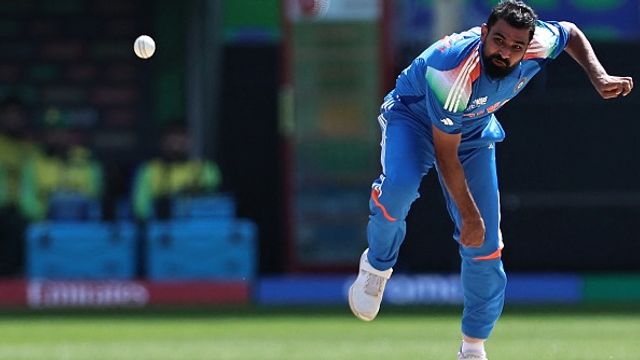 Mohammed Shami’s ODI snub sparks strong reaction from childhood coach India's veteran pacer Mohammed Shami in this frame. (Getty)