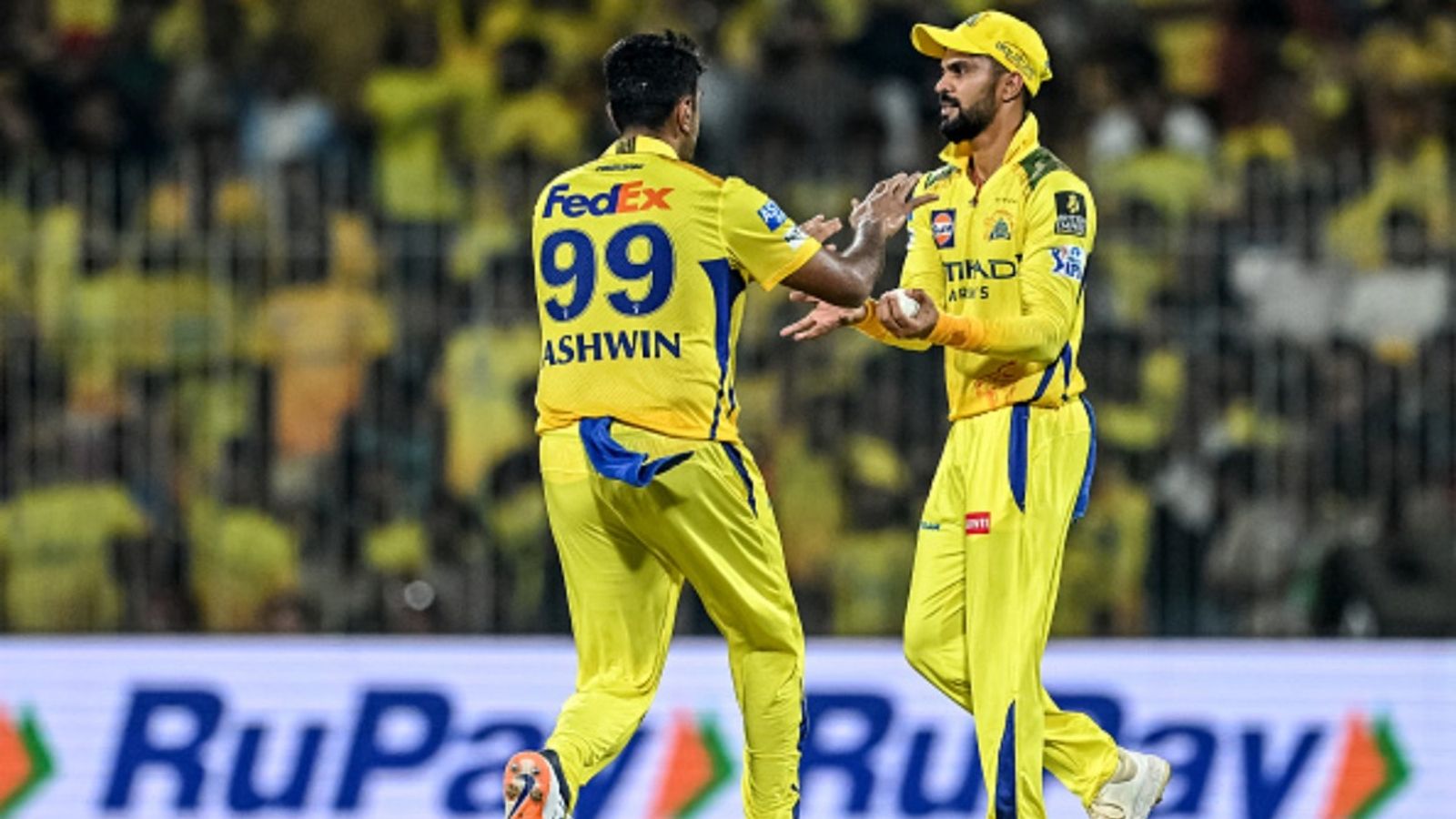 R Ashwin wonders 'who will keep a track on Gaikwad's mindset now?' as CSK captain faces ODI snub Chennai Super Kings' Ravichandran Ashwin (L) celebrates with captain Ruturaj Gaikwad after taking the wicket of Royal Challengers Bengaluru's Devdutt Padikkal during the IPL match at the MA Chidambaram Stadium in Chennai on March 28, 2025.