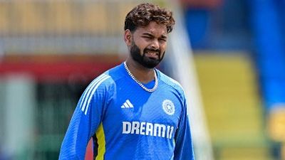 Revealed: Why selectors backed Rishabh Pant for ODI series against New Zealand India's star wicketkeeper-batter Rishabh Pant in this frame. (Getty)