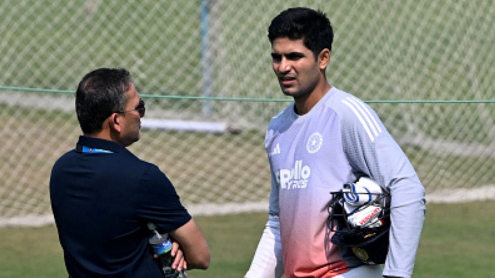Shubman Gill not giving on WTC27 final hopes, tells BCCI to have 15-day camp before Test series India's captain Shubman Gill and Board of Control for Cricket in India (BCCI) selection committee chairman Ajit Agarkar interact during a practice session at the Eden Gardens in Kolkata on November 13, 2025.